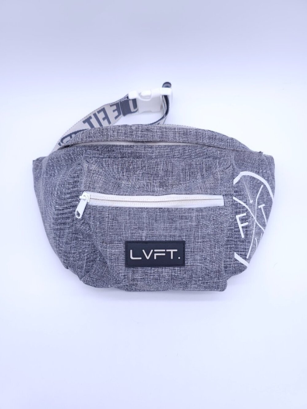 LVFT Live Fit Unisex Grey Belt Bag / Bum Bag / Crossbody Onesize
